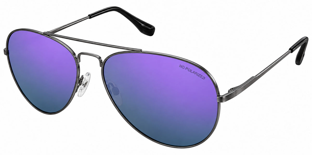 Champion HD Polarized Mirrored Aviator