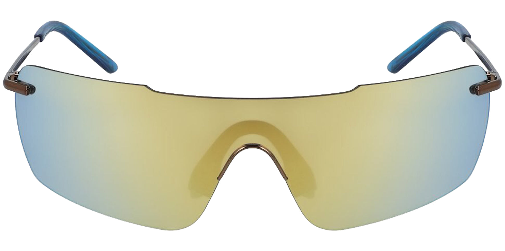 Nike Meridian Rimless Shield w/ Mirror Lens - Eyedictive