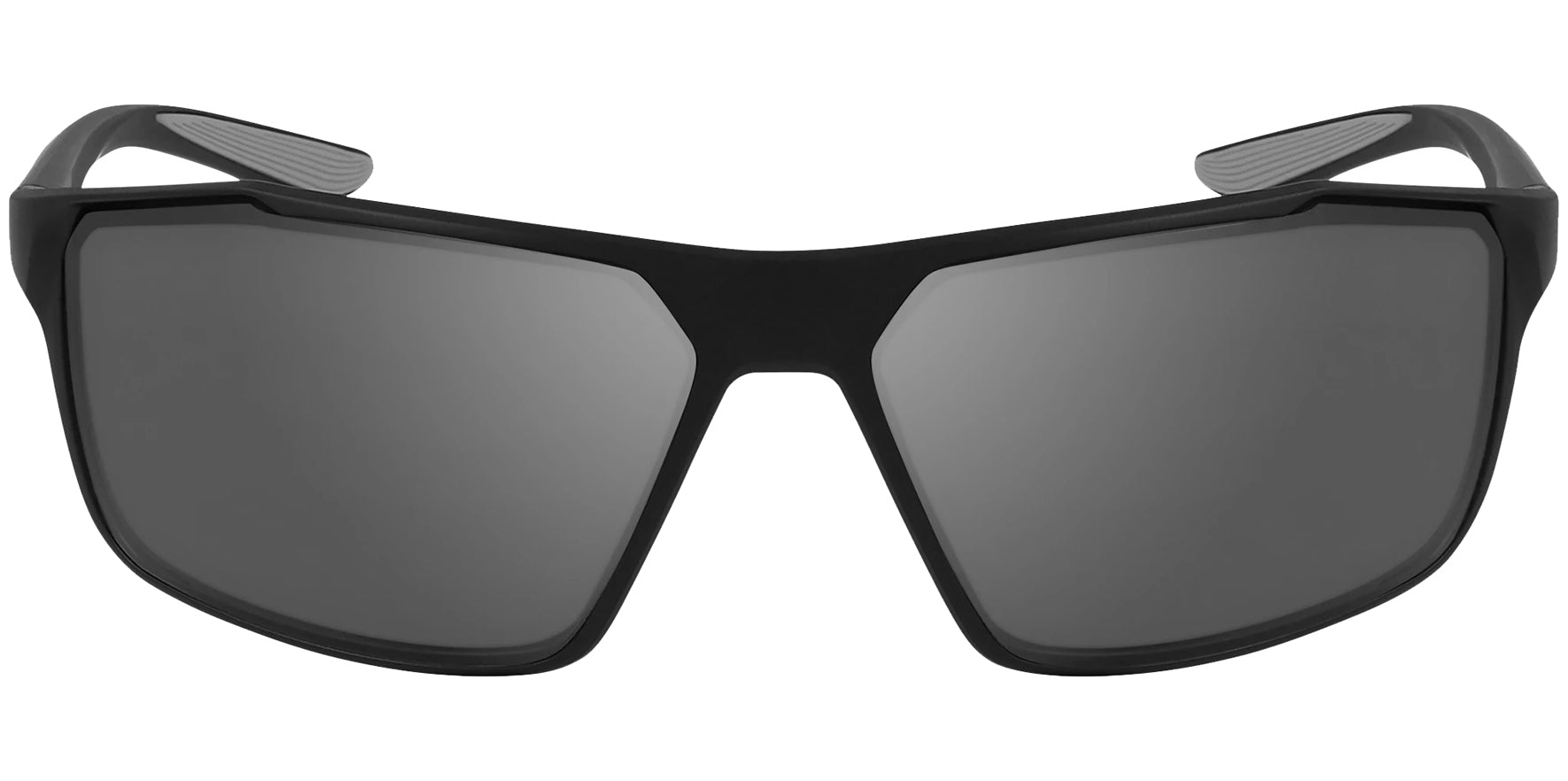 Nike Windstorm P Polarized Matte Black Geometric Rectangle - Eyedictive