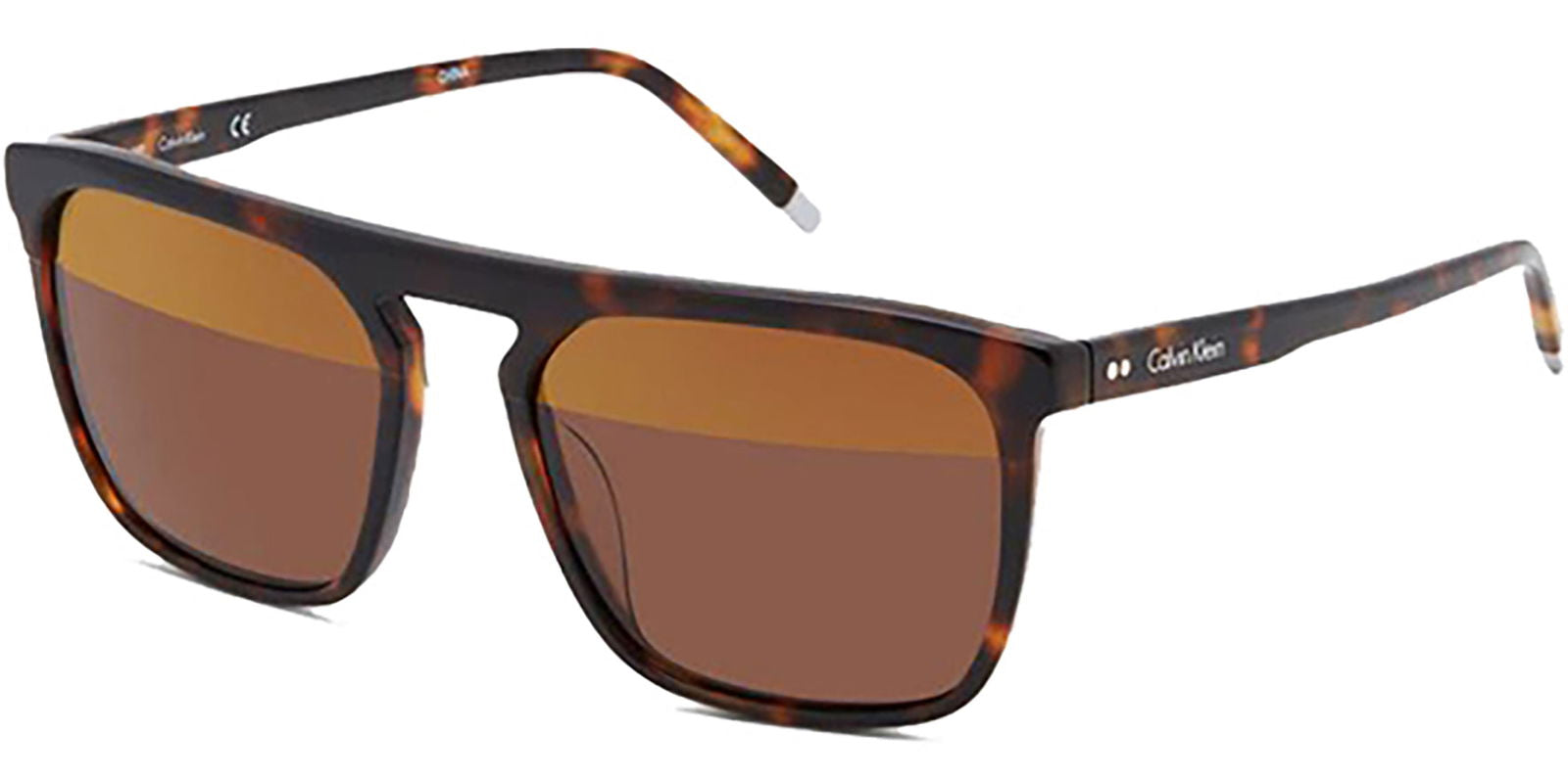 Calvin Klein Browline w/ Top-Half Mirrored Lens -  - Eyedictive