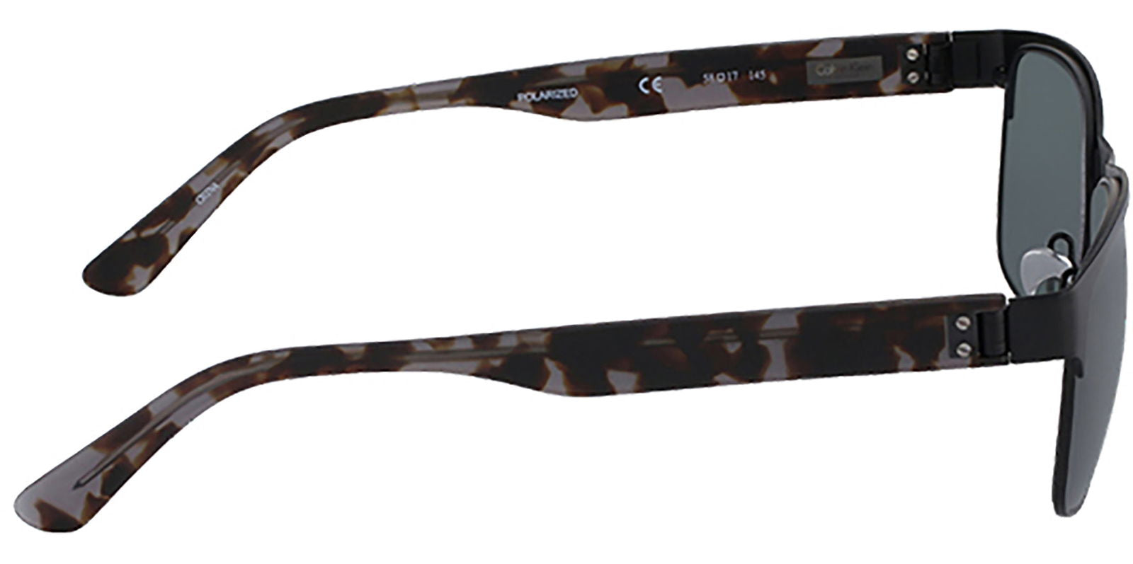 Calvin Klein Collection Polarized Metal Square -  - Eyedictive