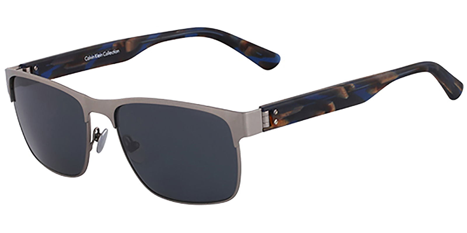 Calvin Klein Collection Polarized Metal Square -  - Eyedictive