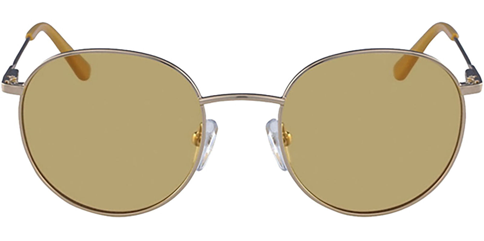Calvin Klein Gold-Tone Round Classic -  - Eyedictive