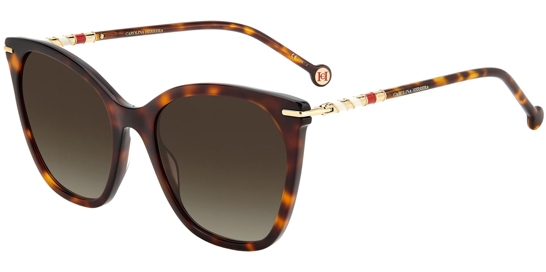 Carolina Herrera Havana Cat Eye w/ Gradient Lens