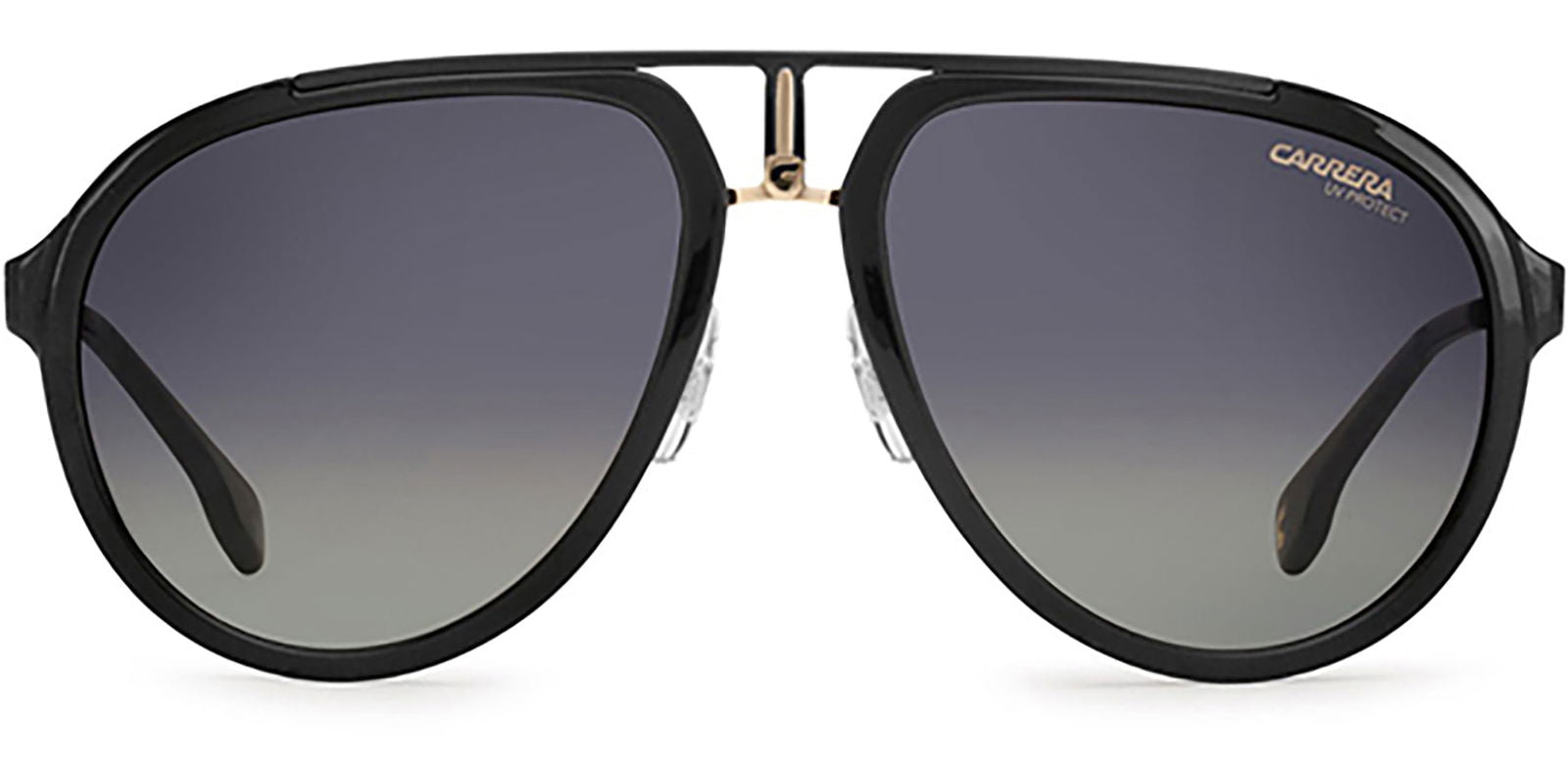 Carrera Black/Gold-Tone Pilot w/ Gradient Lens -  - Eyedictive