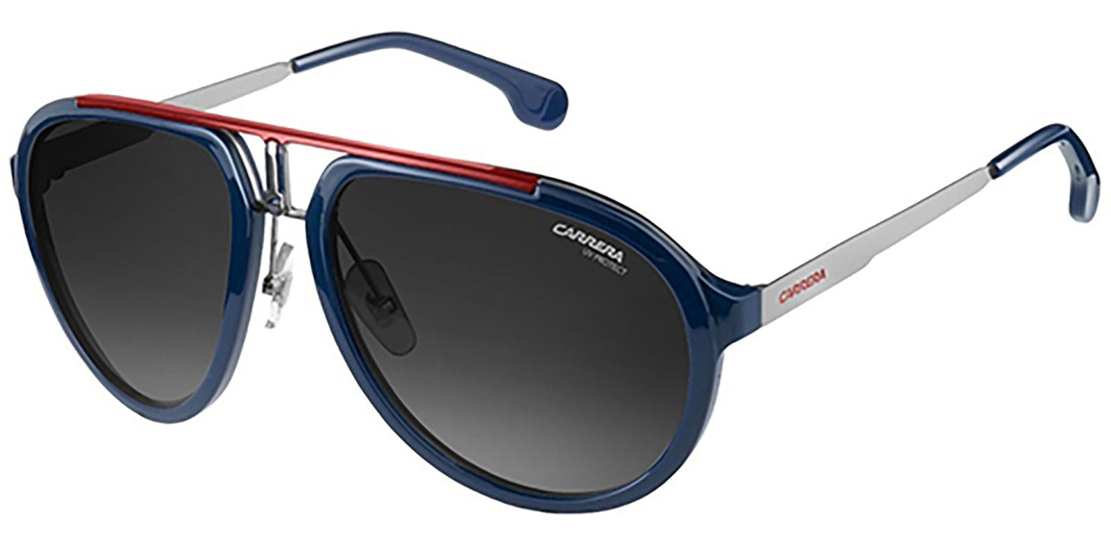 Carrera Blue Ruthenium Pilot w/ Gradient Lens -  - Eyedictive