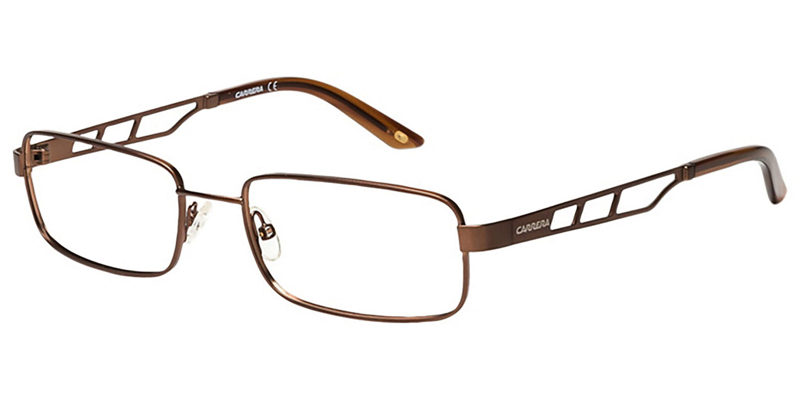 Carrera Bronze Flexolite Rectangular Eyeglass Frames -  - Eyedictive