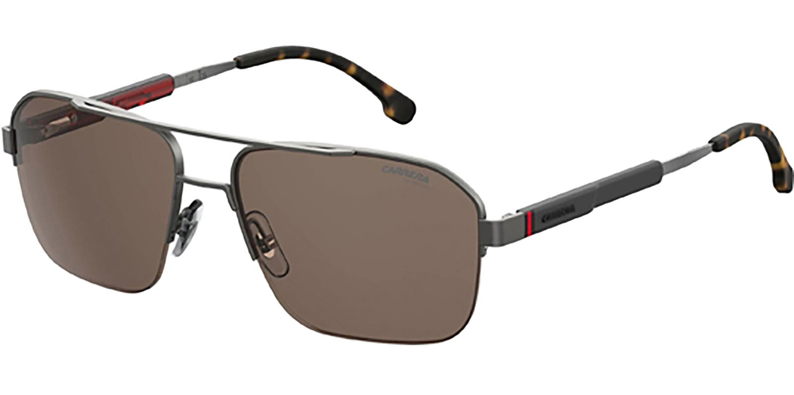 Carrera Dark Ruthenium Semi-Rimless Navigator -  - Eyedictive