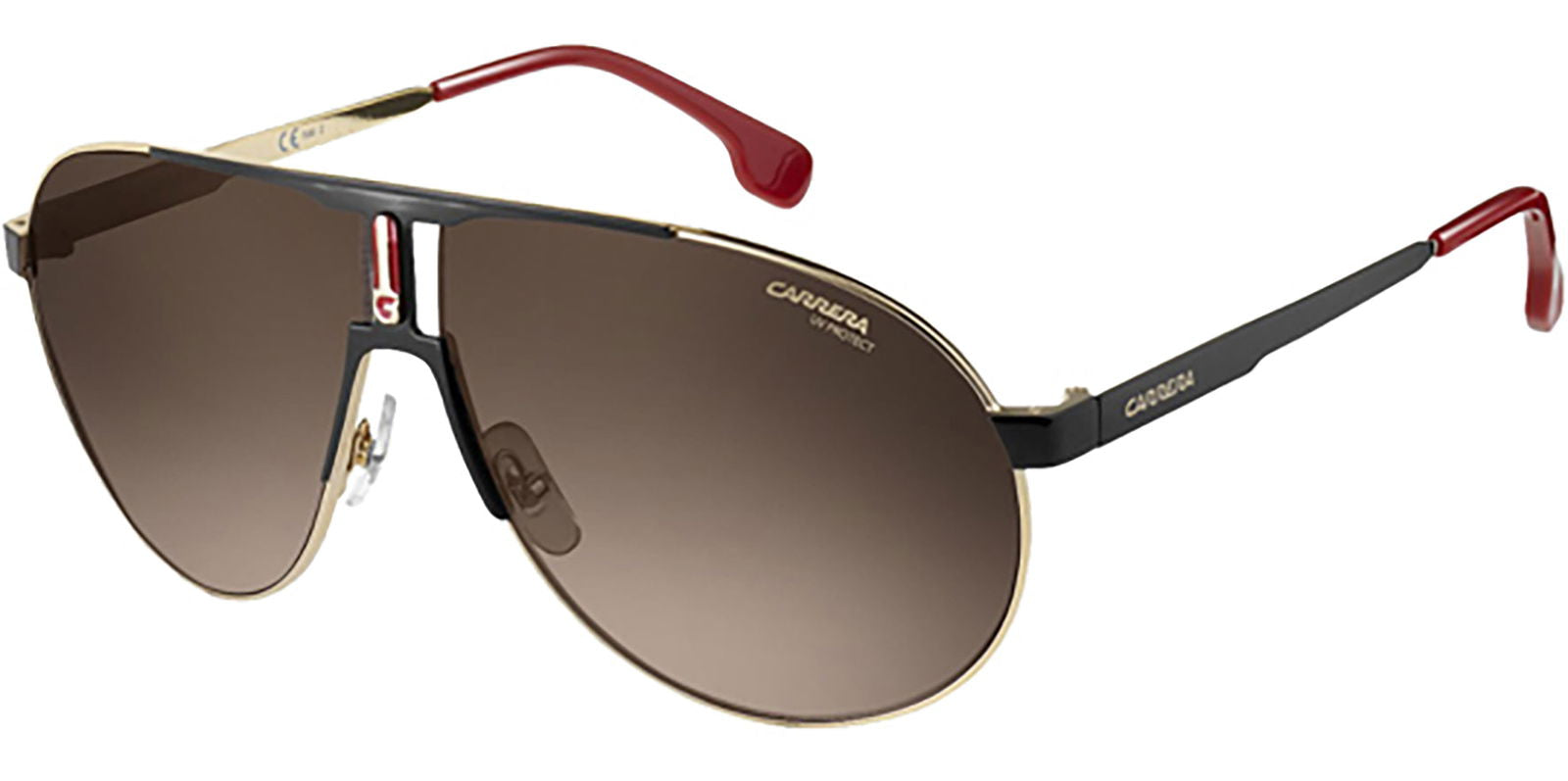 Carrera Gold-Tone/Black Pilot -  - Eyedictive