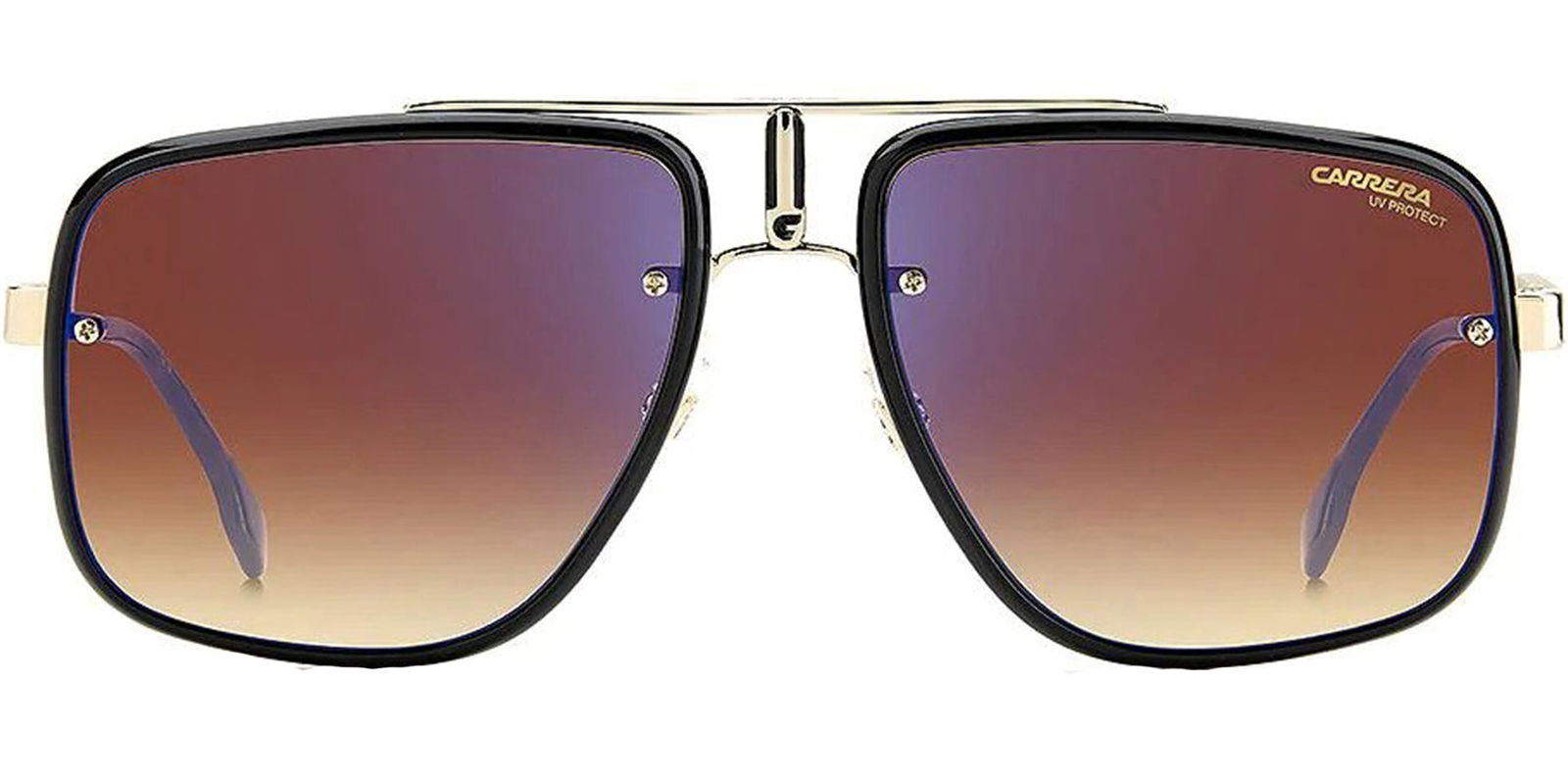 Carrera Gold-Tone Navigator w/ Gradient Flash Lenses -  - Eyedictive