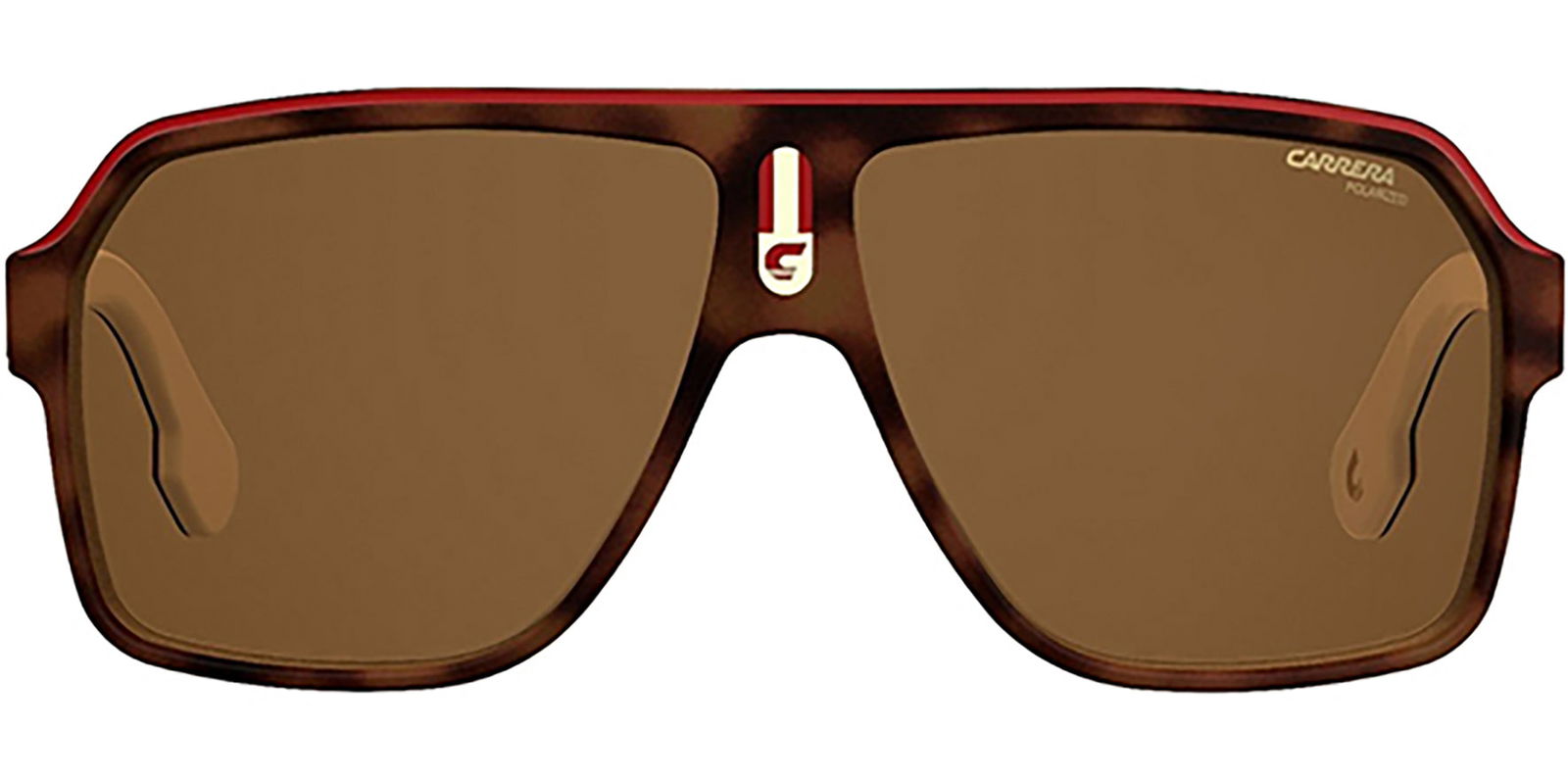 Carrera Polarized Havana White Modern Pilot -  - Eyedictive