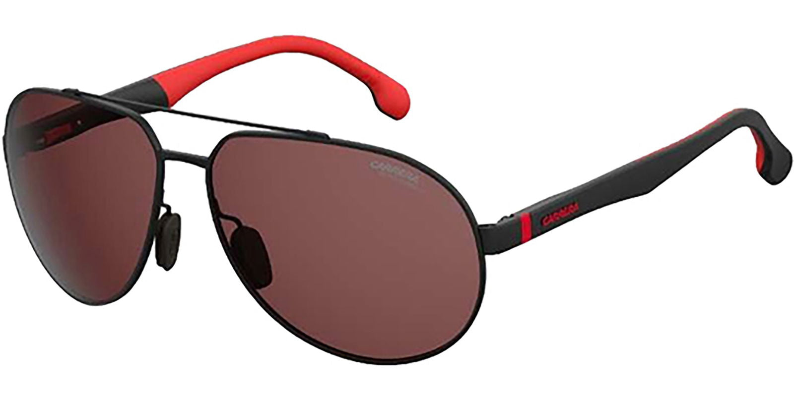 Carrera Polarized Red HD Matte Black Aviator -  - Eyedictive