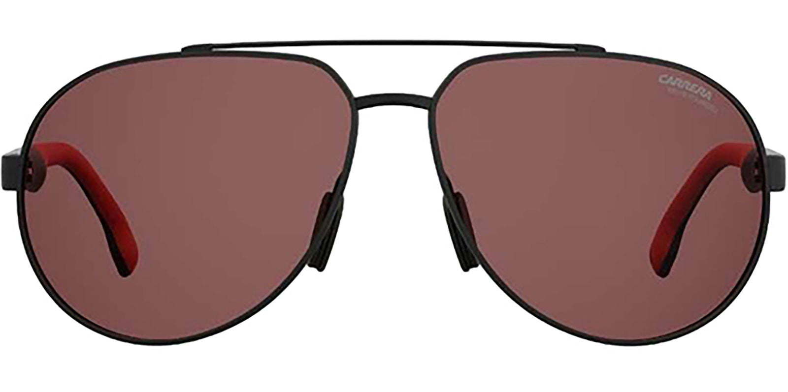 Carrera Polarized Red HD Matte Black Aviator -  - Eyedictive
