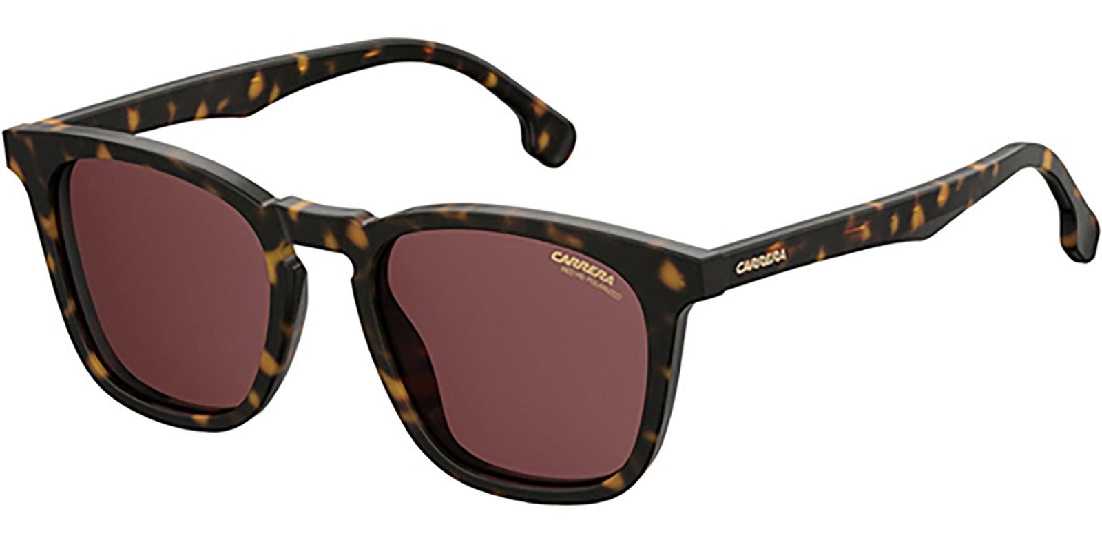 Carrera Red HD Polarized Dark Havana Soft Square -  - Eyedictive
