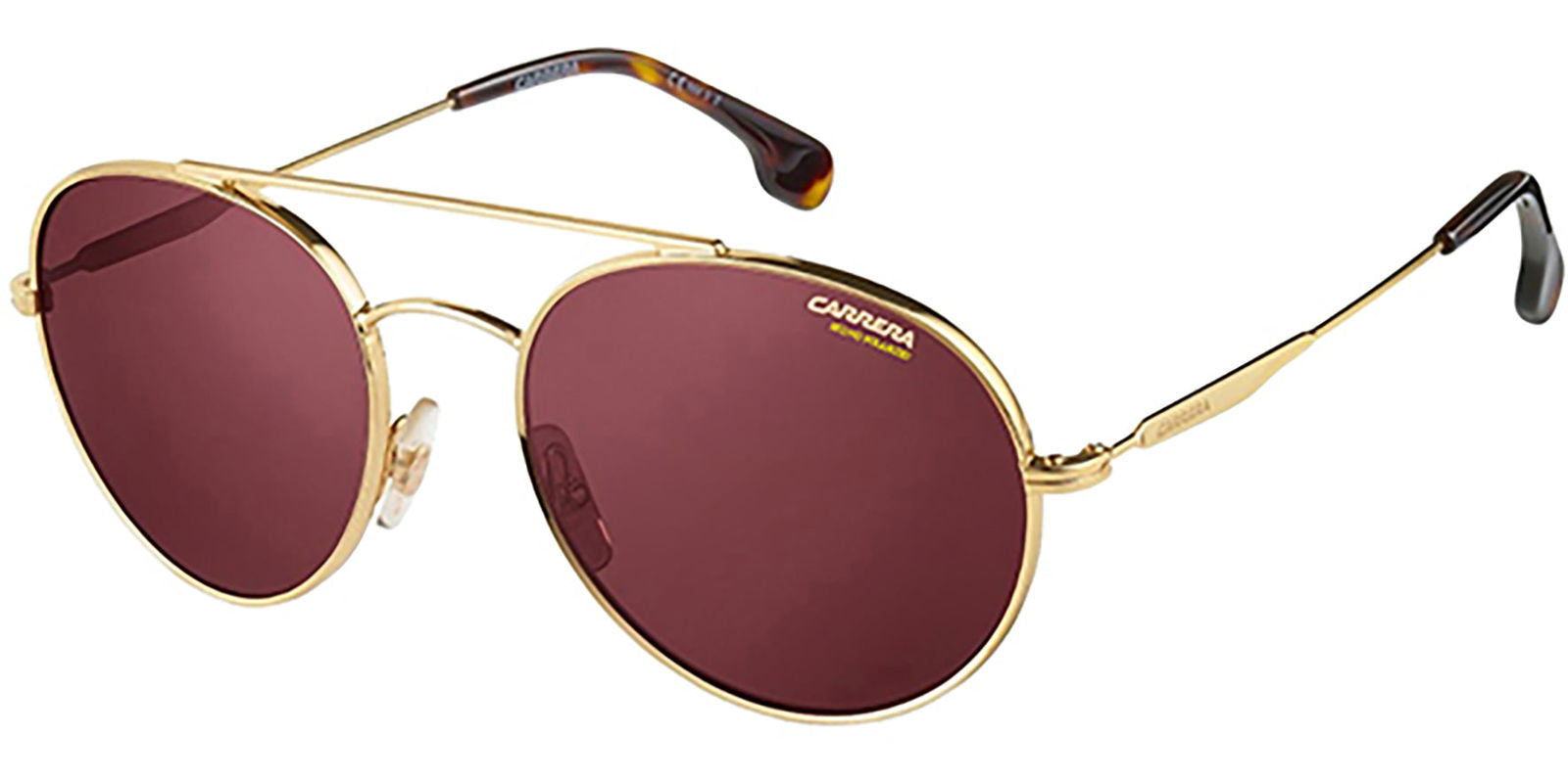 Carrera Red HD Polarized Havana Gold Aviator -  - Eyedictive