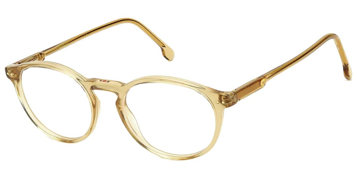 Carrera Round Eyeglasses w/ Keyhole Bridge
