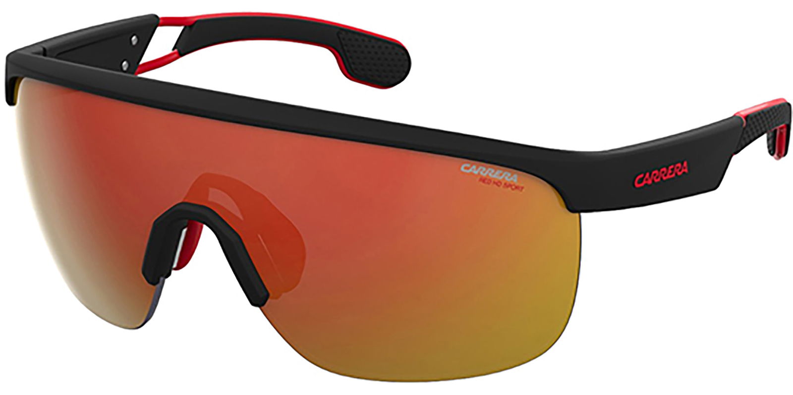 Carrera Semi-Rimless Shield w/ Mirror Lens -  - Eyedictive