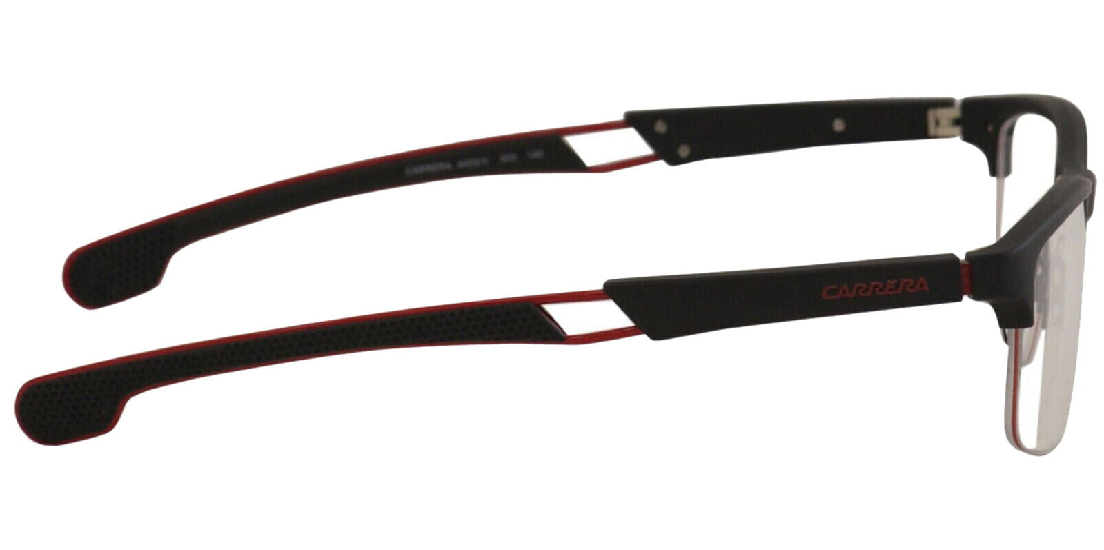 Carrera Semi-Rimless Stainless Steel Eyeglass Frames -  - Eyedictive
