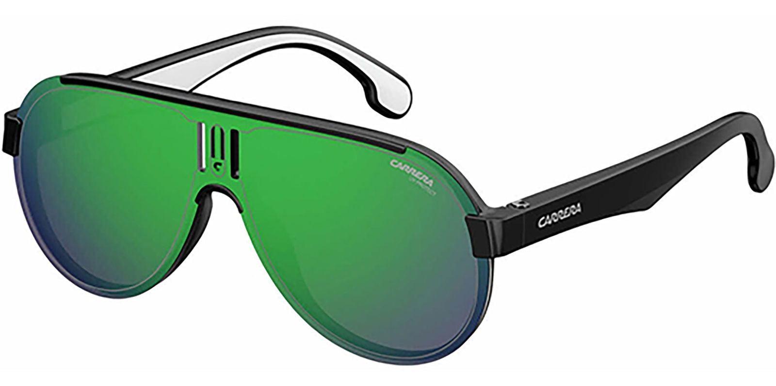 Carrera Shielded Pilot w/ Green Flash Lens -  - Eyedictive