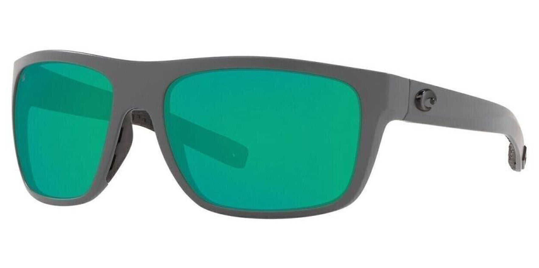 Costa Del Mar Broadbill Polarized Matte Gray Rectangle Wrap