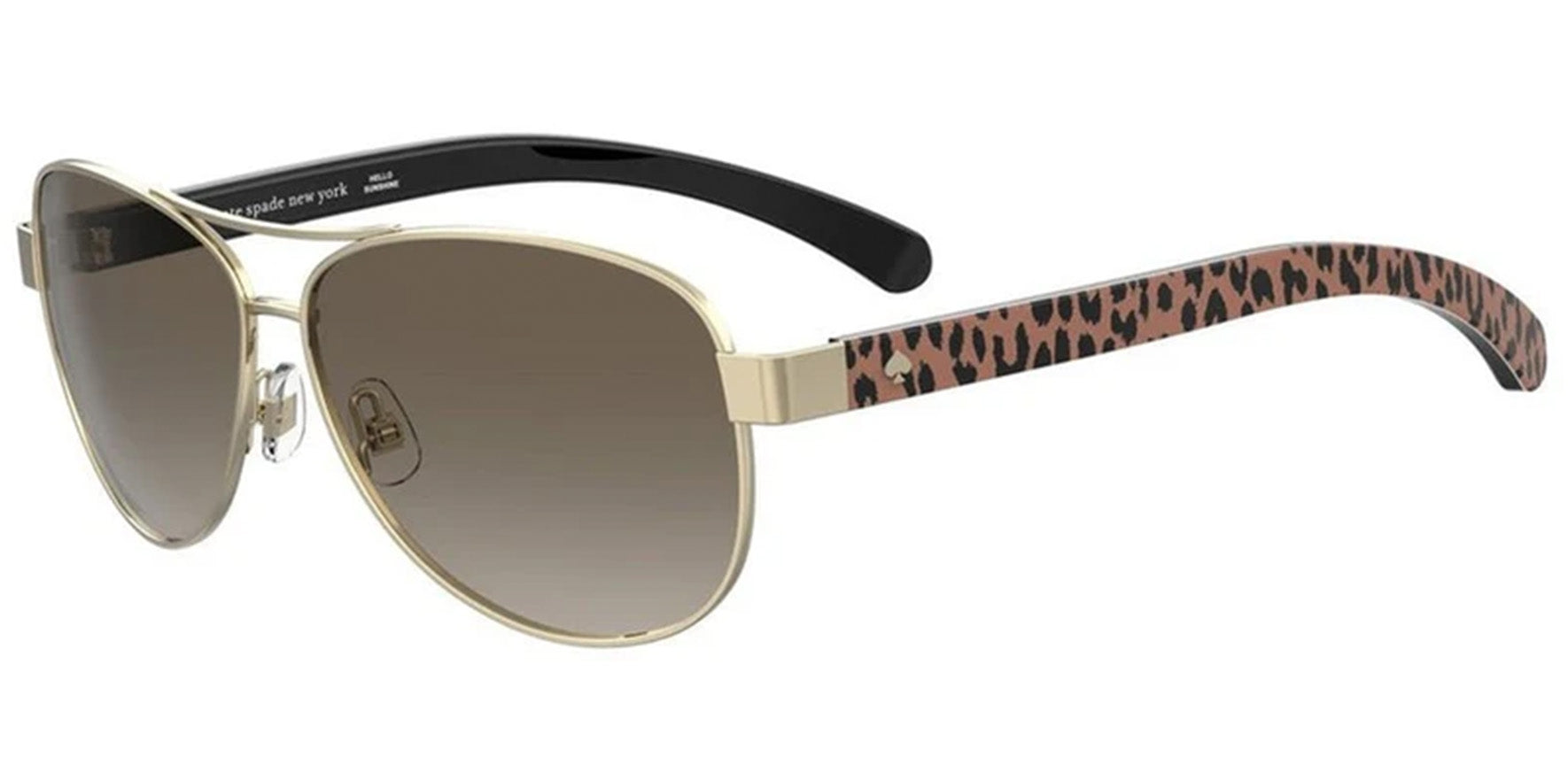 Kate Spade Dalia 2 Metal Aviator w/ Acetate Temples