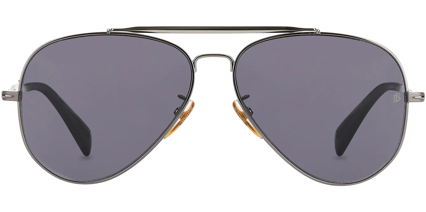 David Beckham Polarized Dark Ruthenium Pilot - Eyedictive