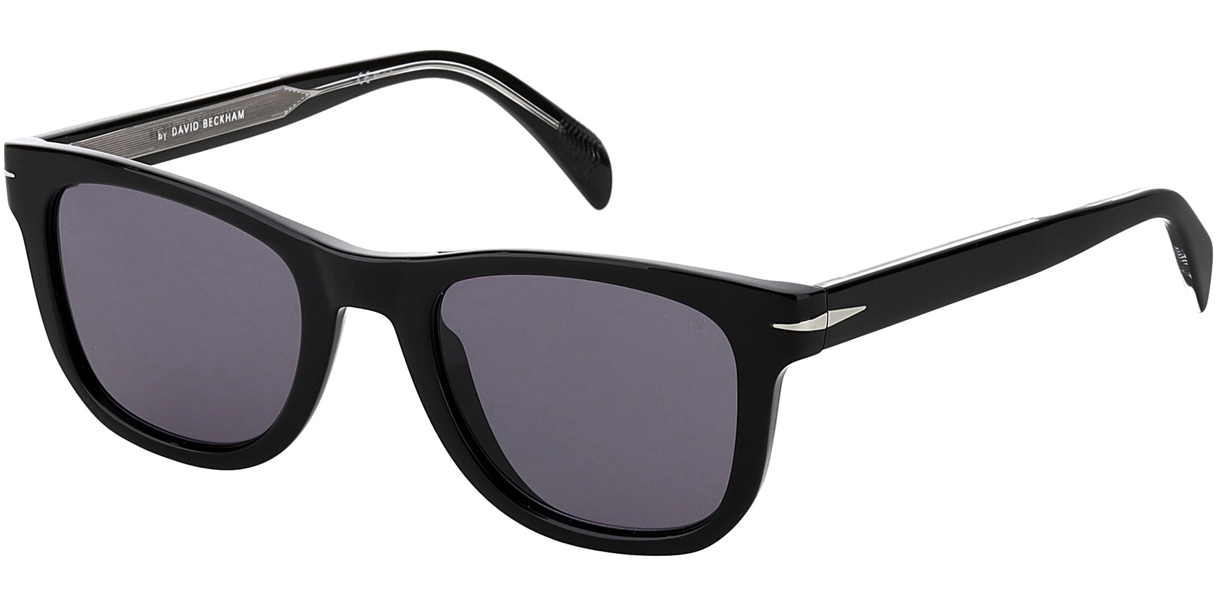 David Beckham Polarized Black Soft Square
