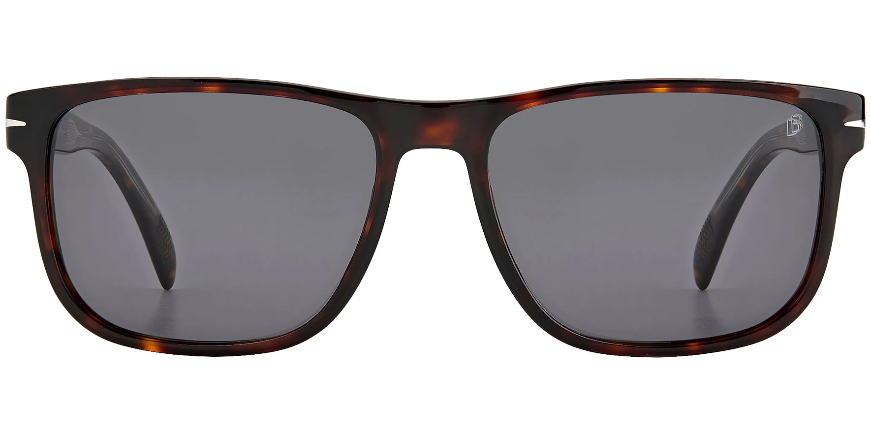 David Beckham Polarized Dark Havana Square Classic - Eyedictive