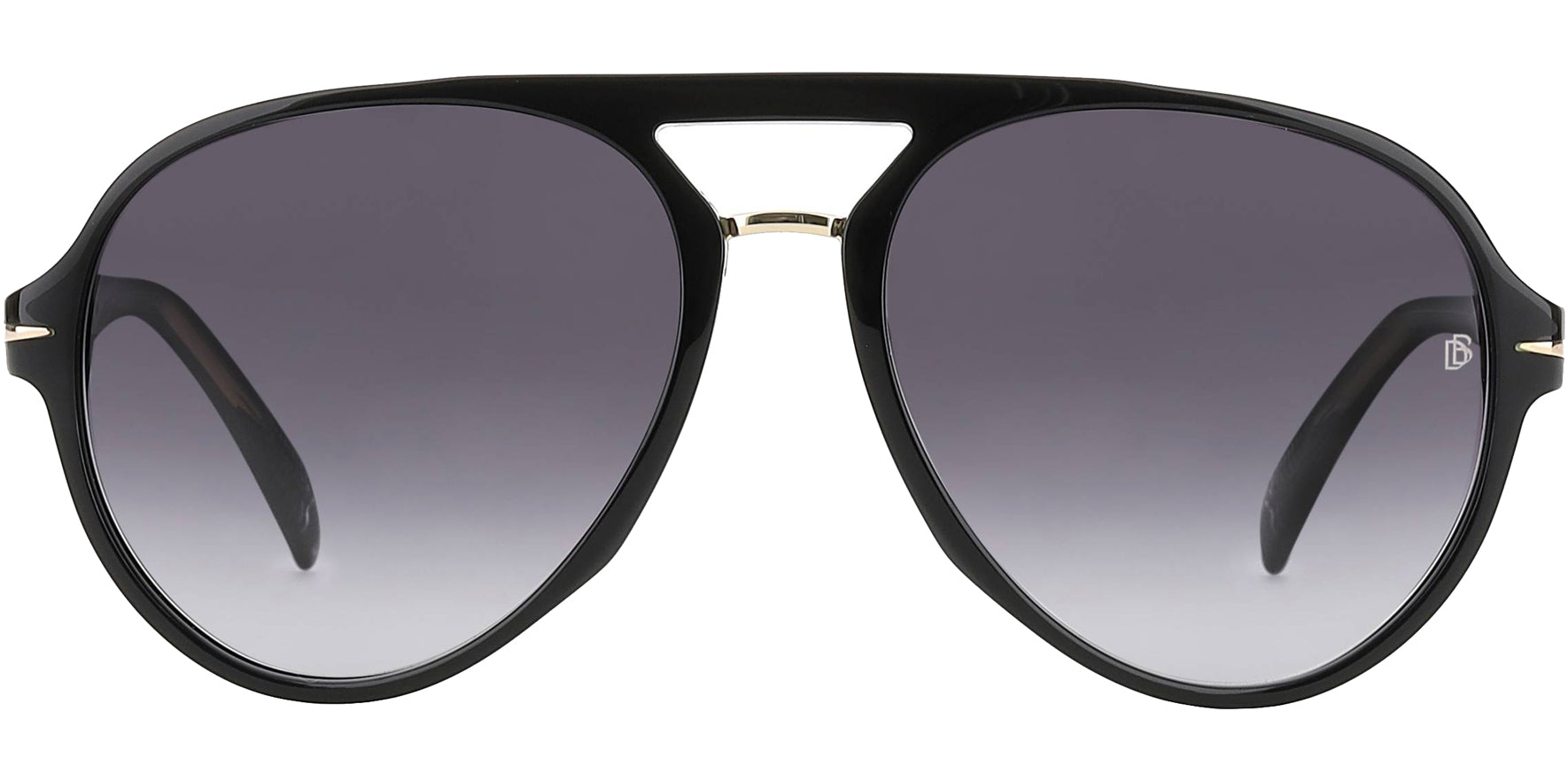 David Beckham Black Pilot w/ Gradient Lens - Eyedictive