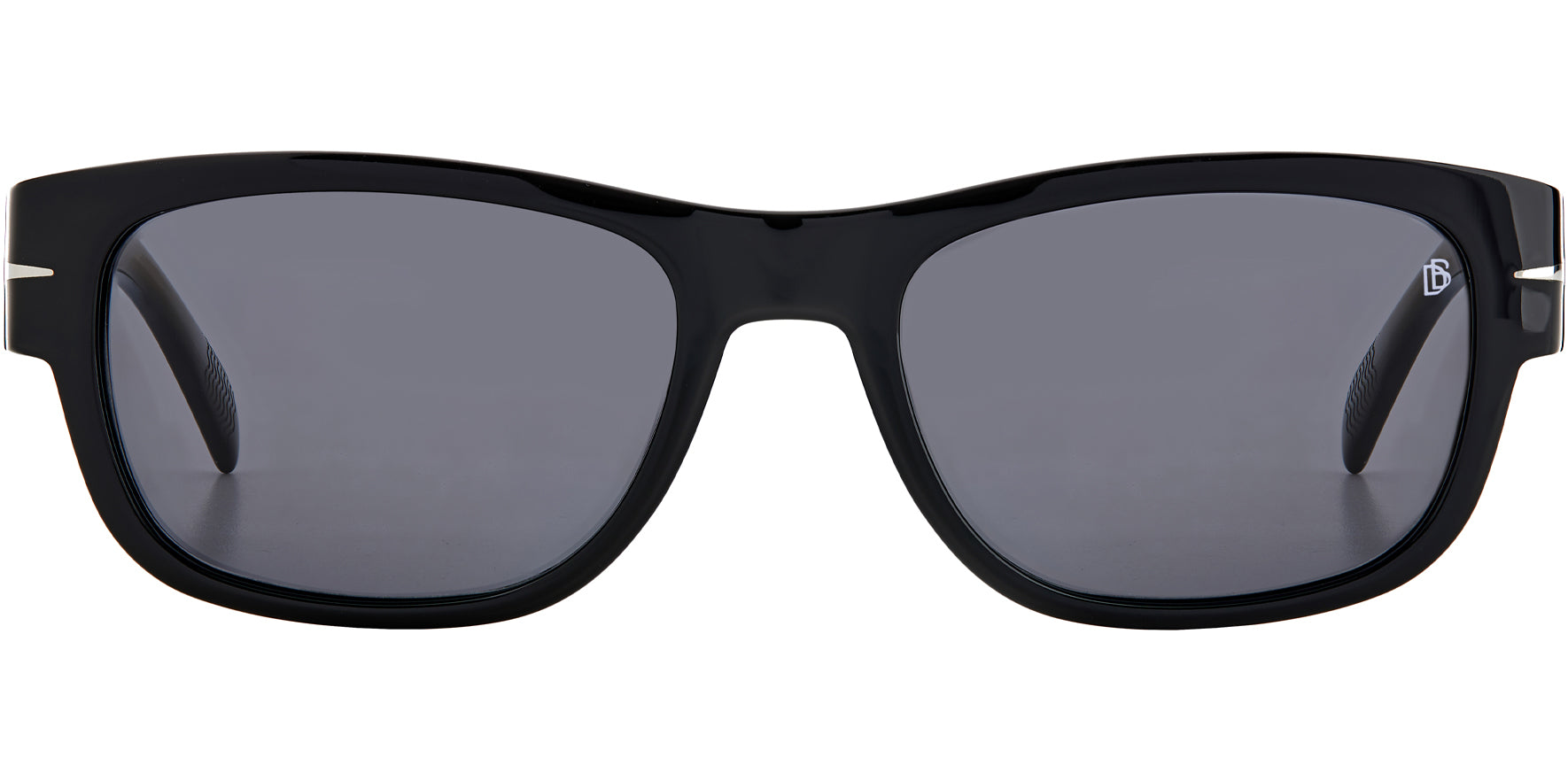 David Beckham Polarized Black Rectangle - Eyedictive