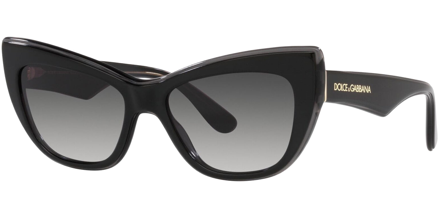 Dolce & Gabbana Black Cat Eye w/ Gradient Lens - Eyedictive