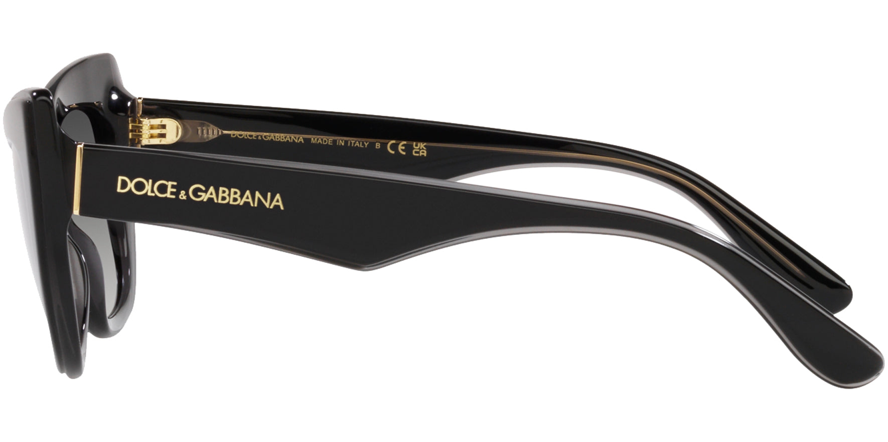 Dolce & Gabbana Black Cat Eye w/ Gradient Lens - Eyedictive