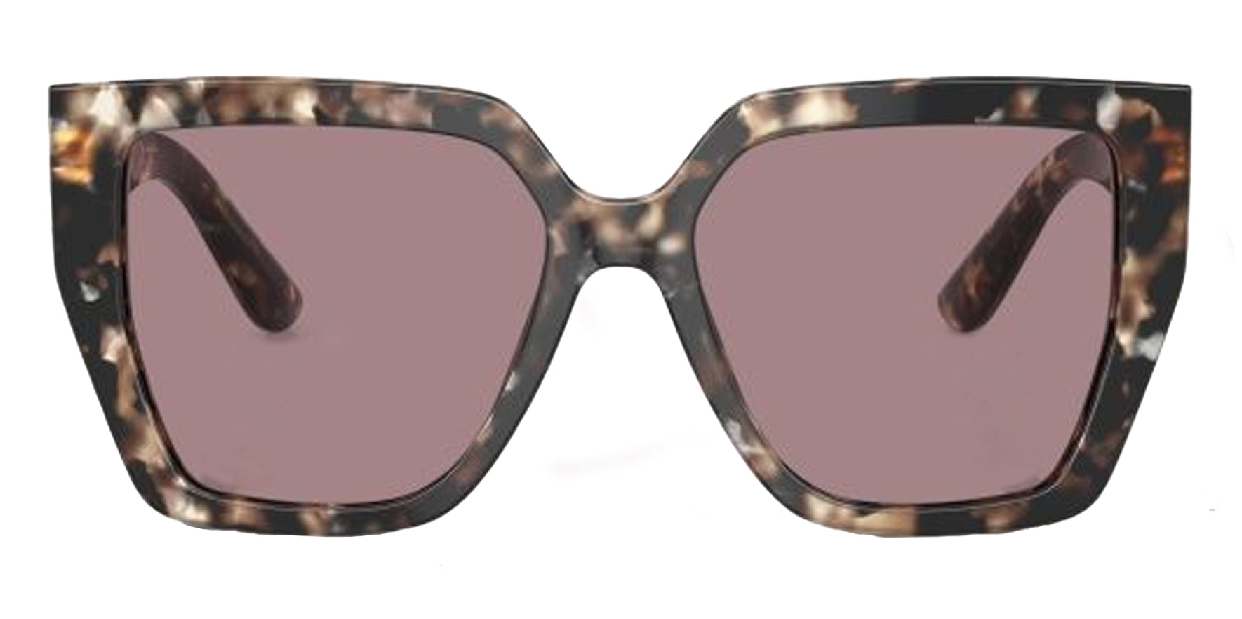 Dolce & Gabbana Havana Brown Pearl Square Butterfly - Eyedictive