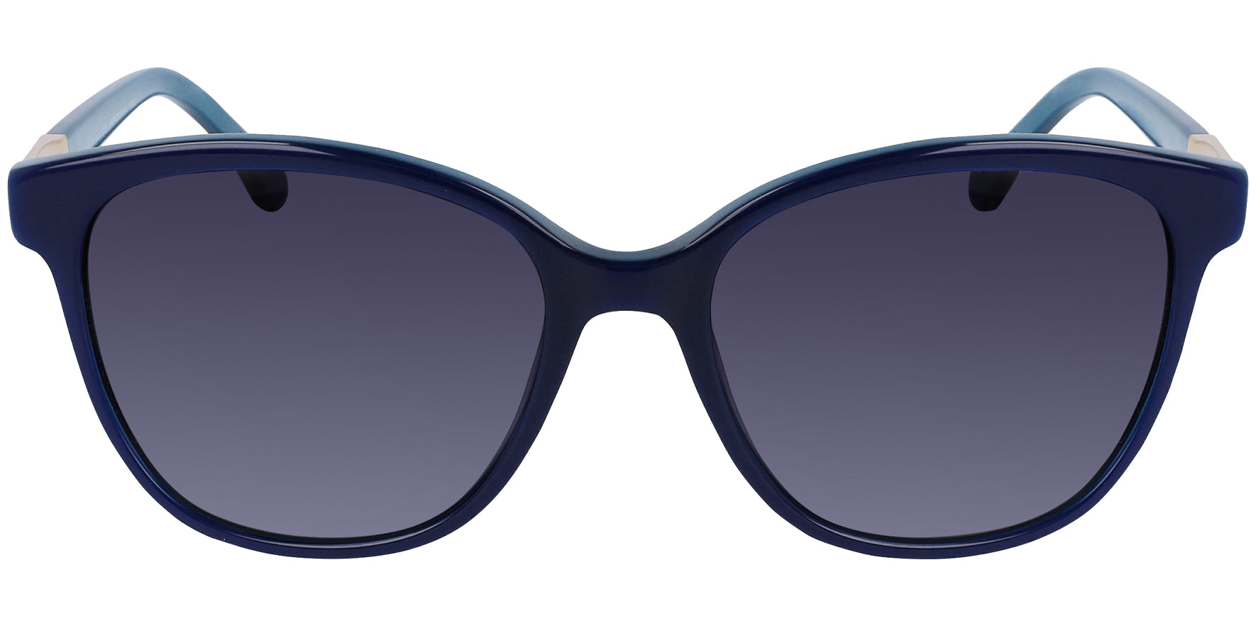 Draper James Indigo Pearl Rounded Cat Eye w/ Gradient Lens - Eyedictive