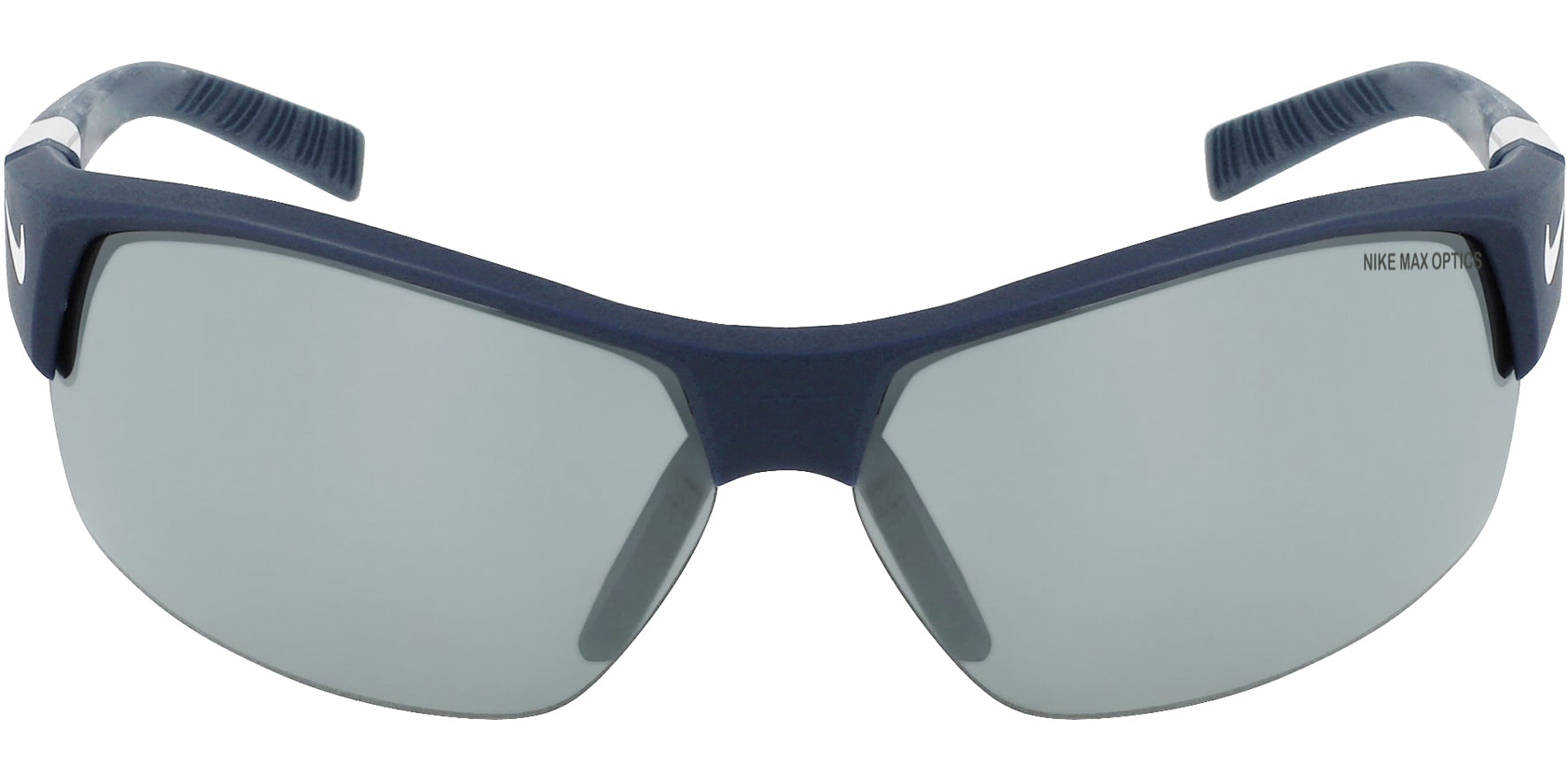 Nike Show X2 Matte Obsidian Semi-Rimless Wrap w/ Max Optics - Eyedictive