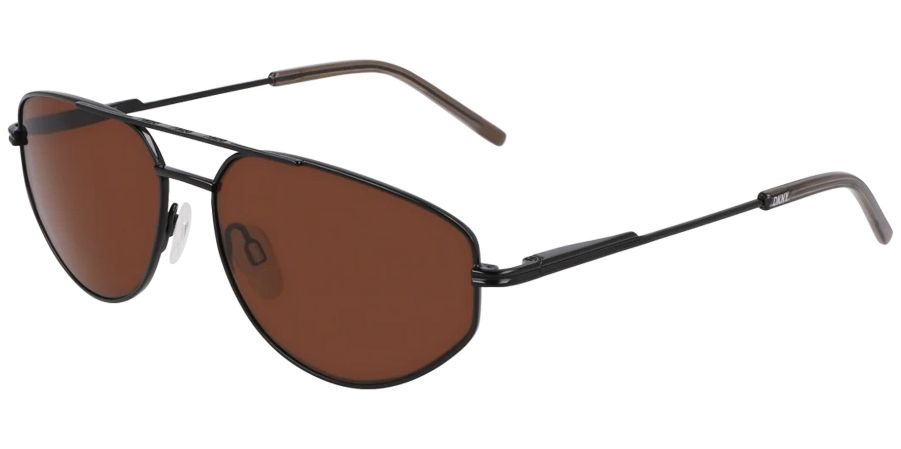 DKNY Metal Geometric Aviator