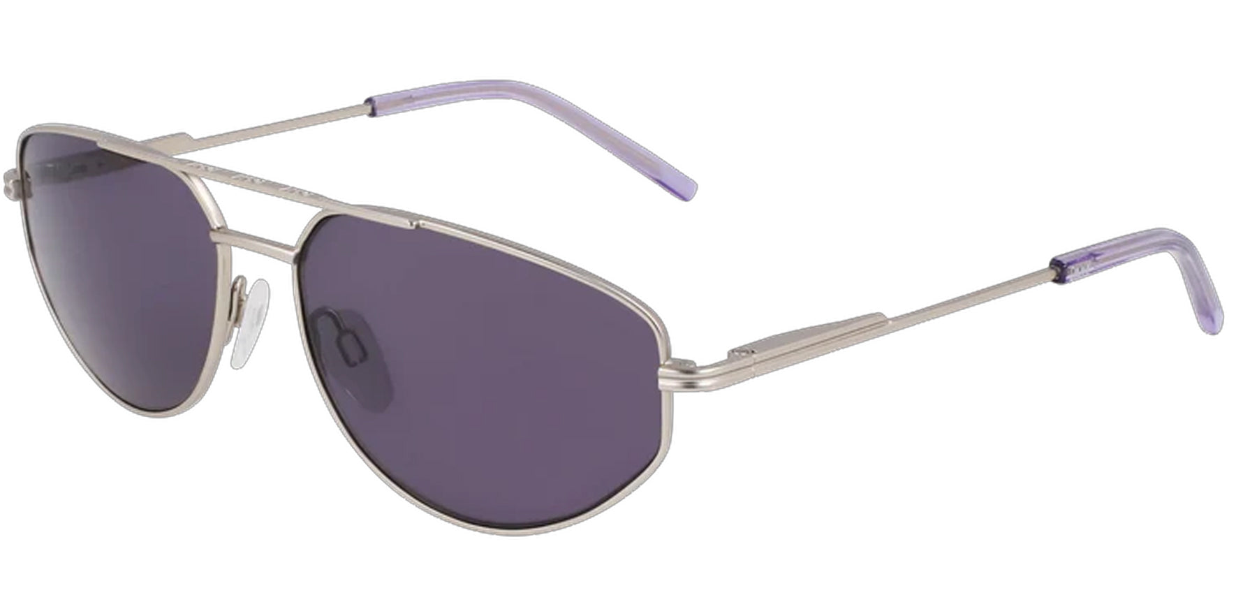 DKNY Metal Geometric Aviator
