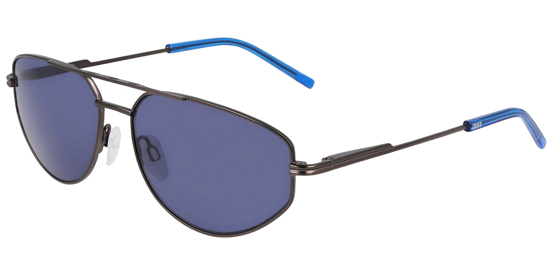DKNY Metal Geometric Aviator