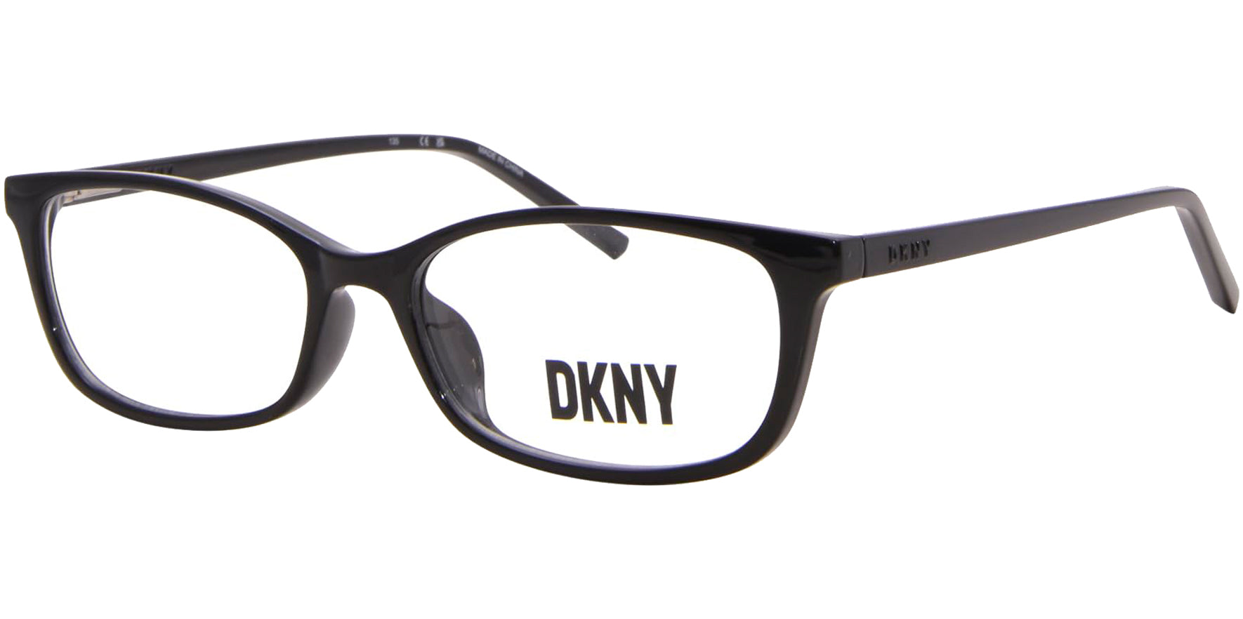 DKNY Soft Rectangle Eyeglasses w/ Spring Flex Hinges