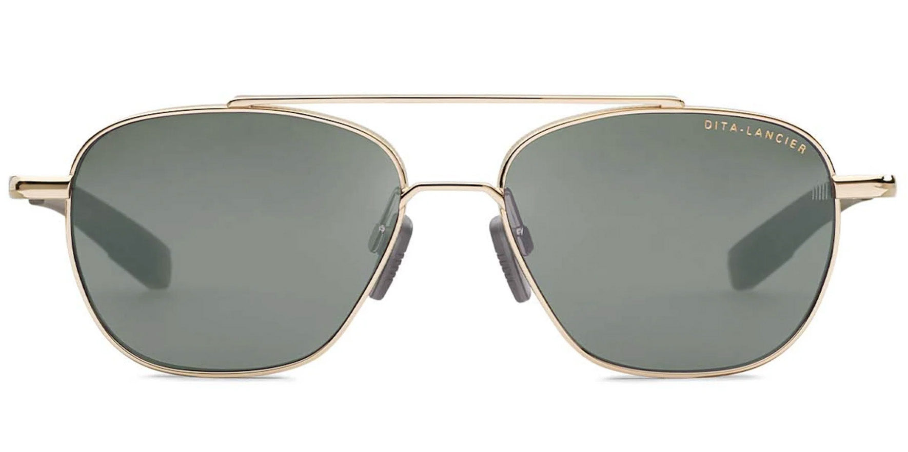 DITA Lancier Titaniium Squared Brow Bar Aviator w/ Air Lens