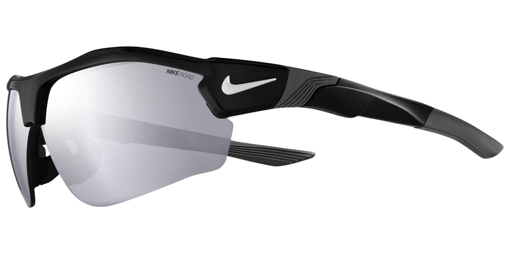 Nike Show X3 Half-Rim Rectangular w/ Road Tint Mirrored Lens - Eyedictive