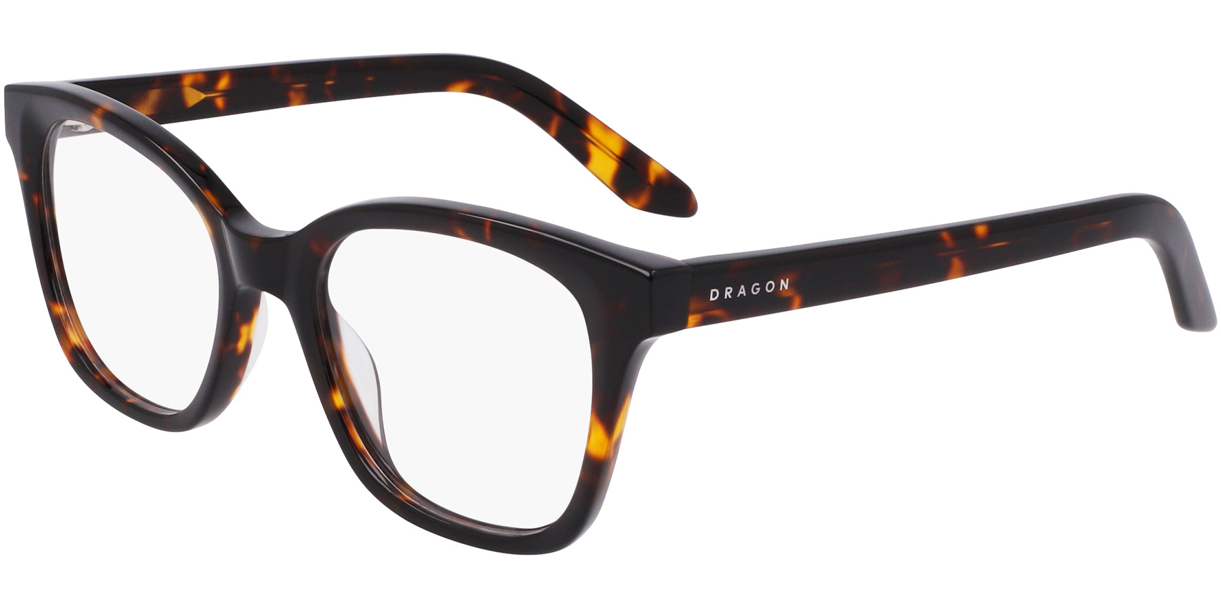 Dragon Alliance Rounded Cat-Eye Eyeglasses w/ 5-Barrel Steel Hinges