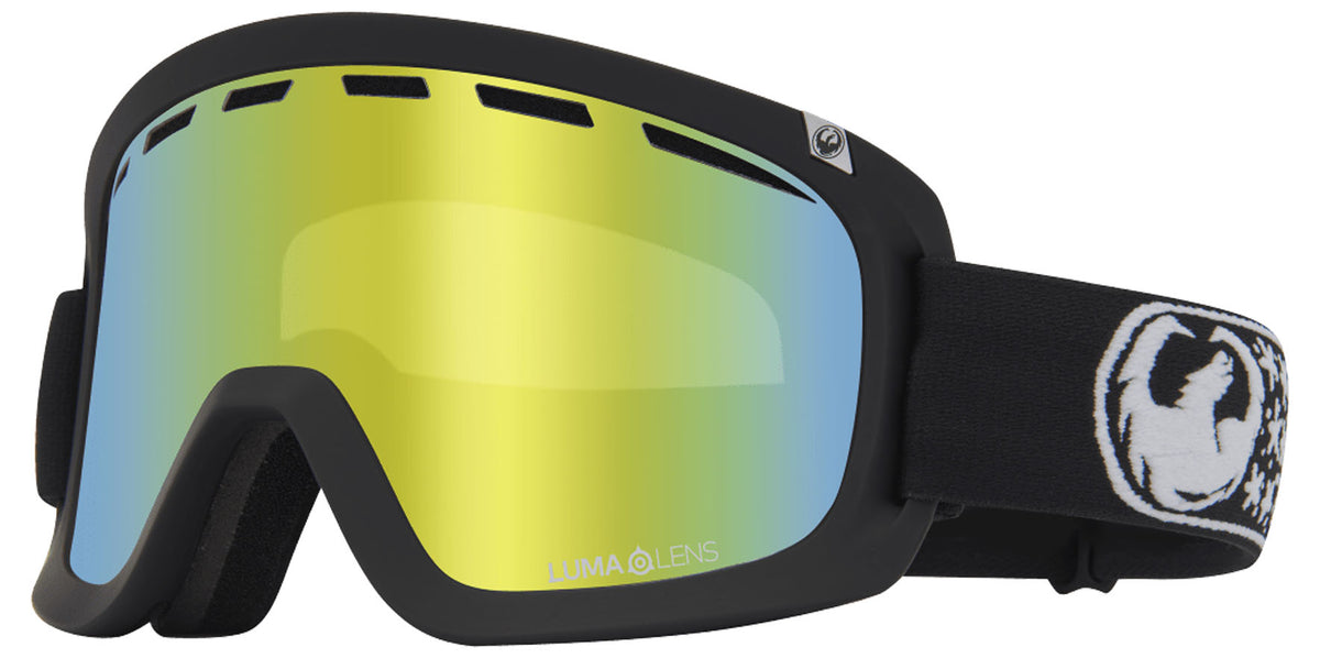 Dragon Alliance D1 Snow Googles w/ Bonus Lens