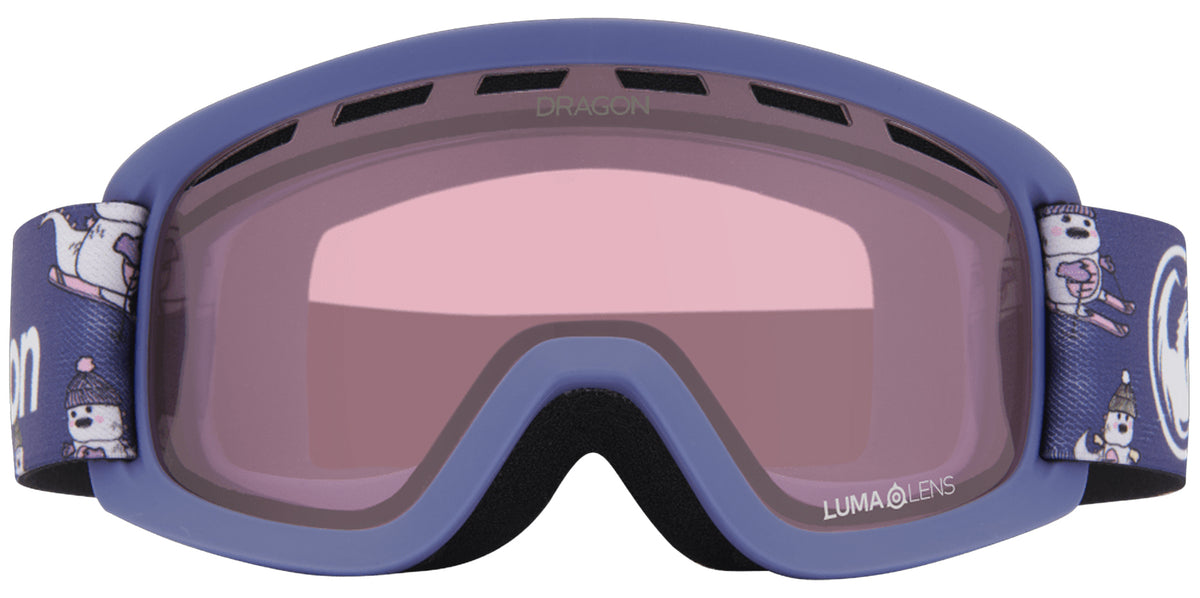 Dragon Alliance Lil D Youth Fit Luma Lens Snow Goggles