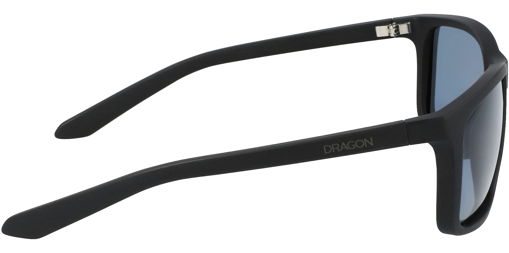 Dragon Alliance Melee Polarized Matte Black Square Sport - Eyedictive