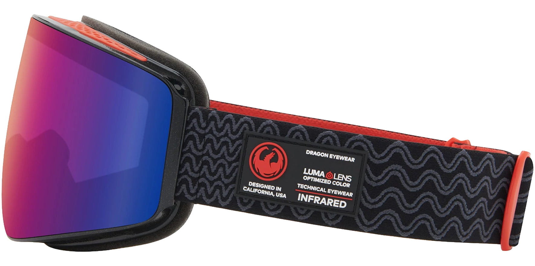 Dragon Alliance PXV IR LumaLens Obsidian Snow Googles w/ Bonus Lens