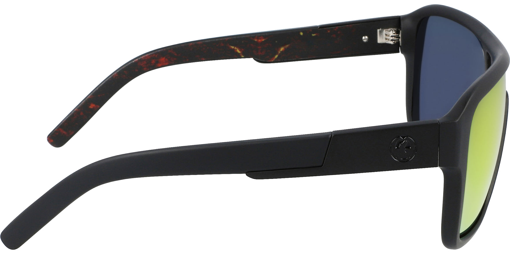 Dragon Alliance The Remix LL Ion Matte Black/Inferno Shield - Eyedictive