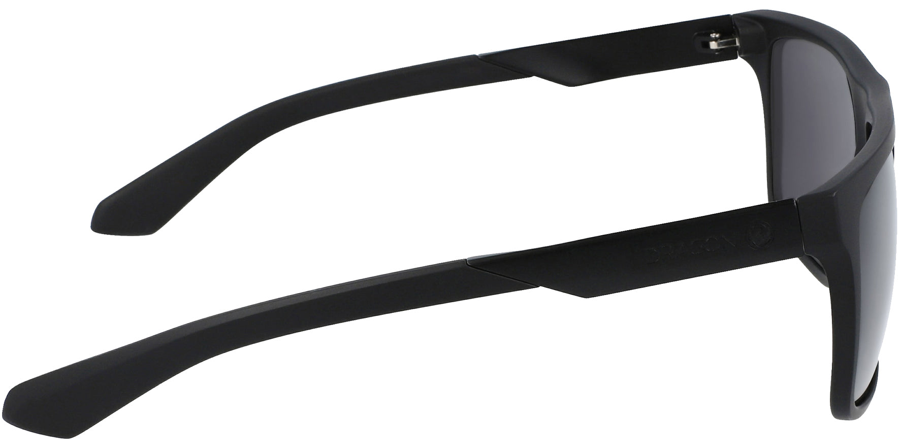 Dragon Alliance Vinyl Polarized Matte Black Square w/ LumaLens - Eyedictive