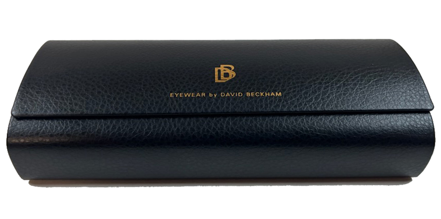 David Beckham Yellow Horn/Gold-Tone Round - Eyedictive