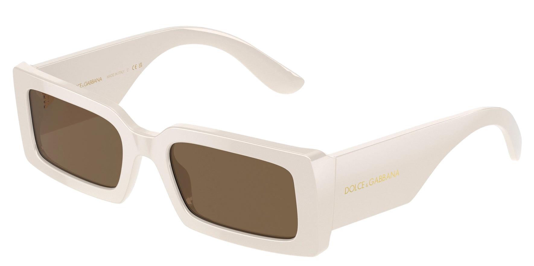 Dolce & Gabbana Full Beige Rectangle